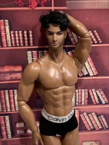 Adonis Mizi / Phicen TB League / Integrity male Dolls/Ken Doll ~ Black Briefs 🌹