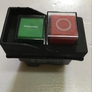 250V IP55 KLD28 KJD17 4 Pin Start Stop On Off Switch Fit for Workshop Machines - Picture 1 of 4