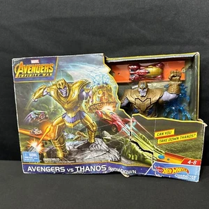 Hot Wheels Avengers Vs Thanos Showdown Playset Infinity War Marvel - Picture 1 of 9