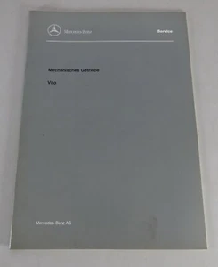 Manual de Taller Descripción Función Mercedes Benz Mecánica Caja de Cambios Vito - Imagen 1 de 2