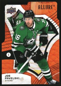 2021-22 Upper Deck Allure Orange Slice #74 Joe Pavelski