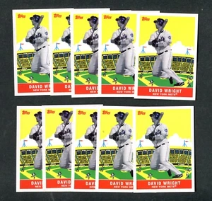 (10) David Wright New York Met Star 2007 Flashback Freitag MLB Baseballkarte #FF5 - Bild 1 von 2