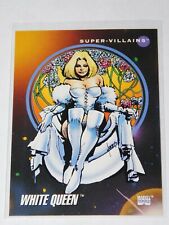 1992 IMPEL MARVEL UNIVERSE SERIES III WHITE QUEEN CARD #123