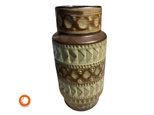 1970er Scheurich Keramik Vase 20cm Blumenvase Germany - Bild 1 von 3
