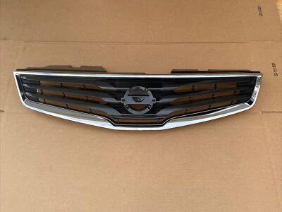 NEW for 2010-2012 NISSAN SENTRA Base S SL Models Front Bumper Upper Grille - Image 1 of 3