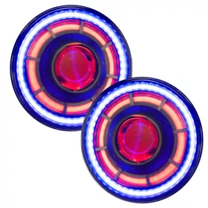 ORACLE Oculus 7in. ColorSHIFT Bi-LED Projector for 07-18 Jeep Wrangler JK - Picture 1 of 10