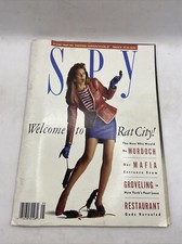Spy Magazine May 1988 Welcome To Rat City & Carol Alt & Rupert Murdoch