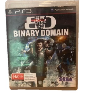 Binary Domain + Manual Sony PlayStation 3 PS3 PAL Complete Region 4 Rated MA15+ - Picture 1 of 9