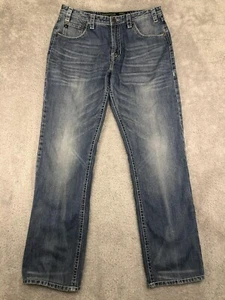Rock & Roll Cowboy Jeans Herren 36x36 (Etikett 36x38) Tuf Cooper Performance Distressed - Bild 1 von 18