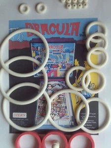 FLIPPER-DRACULA-STERN-KIT ELASTIQUE,CAOUTCHOUC,PREMIUM - Imagen 1 de 2