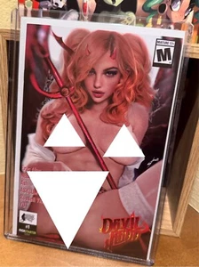 DEVIL REDD #1 KICKSTARTER SHIKARII RETAILER EXCLUSIVE Full Chase TRADE NM - Picture 1 of 5