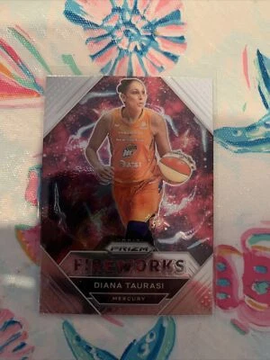 2020 Panini Prizm WNBA Fireworks #10 Diana Taurasi Mercury - Image 1 of 2