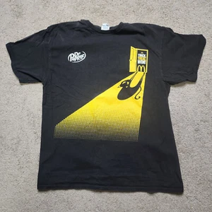 McDonald’s Halloween Promo Tee L Black Trick Treat Win Dr Pepper T-Shirt - Picture 1 of 5