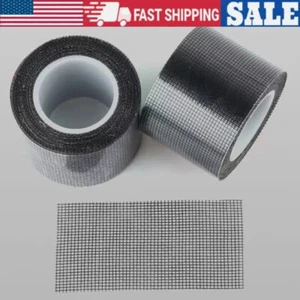 Window Screen Repair Strong Adhesive&Waterproof Tape Fiberglass Covering Mesh AU - Picture 1 of 13