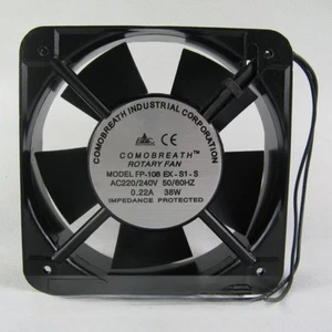 Commonwealth FP-108EX-S1-S Rotary Cooling Fan AC220/240V 50/60HZ 0.22A 38W 150mm - Afbeelding 1 van 4