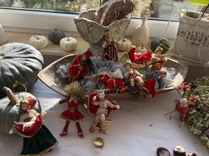 Koestel Märchenfiguren Rauschgoldengel Brokat Glanzpapier Konvolut 10 Stück - Bild 1 von 18