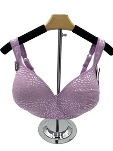 Sujetador con aros Playtex Secrets Body Revelation estilo 4823 talla 42DD púrpura 6F - Imagen 1 de 6