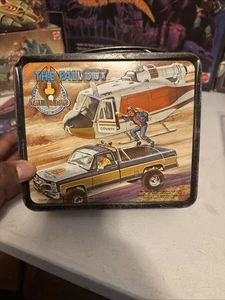 Juego de lonchera y termo de metal The Fall Guy 1981 vintage Aladdin Industries - Imagen 1 de 10