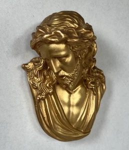 Vintage Jean Bulio, Jesus Büste, JB3353 Wandbehang, religiös #C04 - Bild 1 von 5