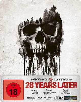 28 Years Later - 4K Ultra HD + Blu-ray / Limited Steelbook # UHD+BLU-RAY-NEU - Bild 1 von 3