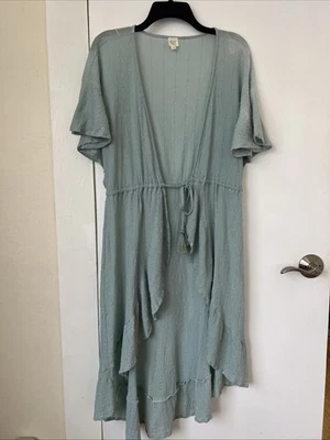 Maxi cubierta de natación con volantes para mujer Surf Gypsy talla M Foto 1 de 4