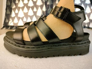 Dr Martens Blaire Black Sandals Size uk 7 - Picture 1 of 17