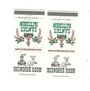 2 Rentierzimmer / Nikolausküche - Santa Barbara Streichholzbezüge Schaerges - Bild 1 von 3