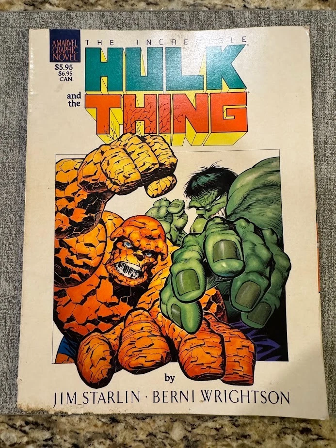 Hulk and the Thing The Big Change (1987 Marvel) VF+ 1st Print - Image 1 of 1