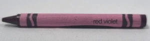 Crayola Crayon Red Violet Vintage Retired Color Unused New Made In USA - Picture 1 of 3
