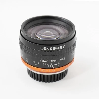 [UPGRADED] Lensbaby Velvet 28 Canon EF with copper Ring - Image 1 of 4