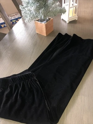 Circo 💜 Black Velvet Long Skirt Girls Sz Xl 14/16 - Image 1 of 3