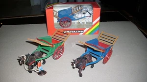 Britains Pferdekarren 2x gebraucht,1x wie neu 1/32 - Bild 1 von 6