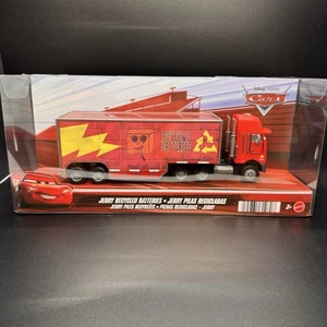 Disney Pixar Cars Jerry Recycled Batteries Peterbilt Hauler New 2025 Edition - Picture 1 of 3
