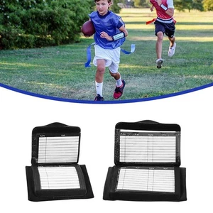 Football Quarterback Triple Insert Playbook Wristband A8T8 7AT Hol7 S7S7 - Picture 1 of 11