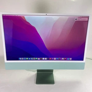 2021 Apple iMac 24" M1 8GB RAM 256GB SSD Silver - Picture 1 of 18