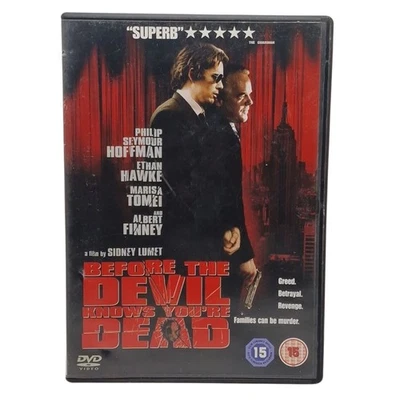 Before The Devil Knows You're Dead (DVD 2008) Region 2 PAL Cert 15 Entertainment - Image 1 of 4