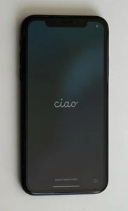 Apple iPhone XR 64GB Nero, Vetro Posteriore Crepato, Funzionante, Cover Inclusa - Foto 1 di 5
