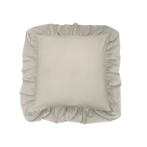 Ruffled Euro Sham Natural - Picture 1 of 4