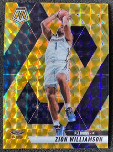 Mosaico 2024-25 #119 Zion Williamson AMARILLO reactivo. New Orleans Pelicans - Imagen 1 de 2