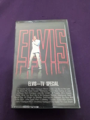 ELVIS PRESLEY - ELVIS: TV SPECIAL CASSETTE ALBUM (RCA) AYK1-3894 Foto 1 de 4