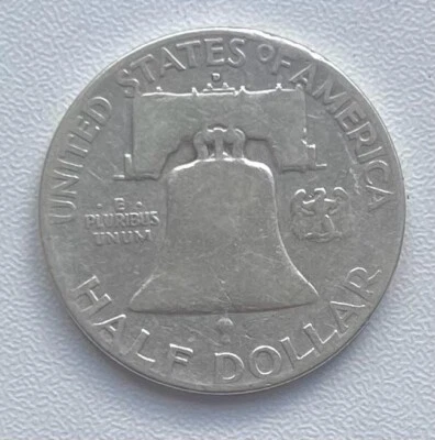 1951 - U.S.A. - mezzo dollaro Franklin - Argento - Immagine 1 di 2