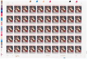 Scott #2871 Madonna & Child (Sirani) Sheet of 50 Stamps - MNH P#1111-1 - Picture 1 of 1