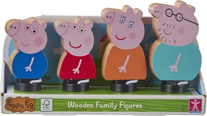 Peppa Pig Wooden Family Figures for Imaginative Play and Preschool Fun - Picture 1 of 9