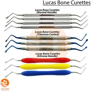 Curetas óseas quirúrgicas Lucas tejido de eliminación de quistes periodontales  - Imagen 1 de 4