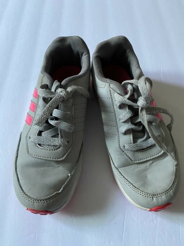 Sneakers stringate Adidas (2018) bambina taglia 3 grigio rosa