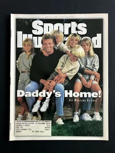 Sports Illustrated Magazine 24. April 1995 Joe Montana wird Cover nicht mehr hergestellt - Bild 1 von 3