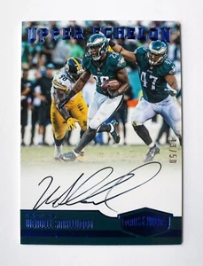 WENDELL SMALLWOOD 2016 PLATES & PATCHES BLUE ROOKIE ON-CARD AUTO RC SSP SP 13/50 - Picture 1 of 2
