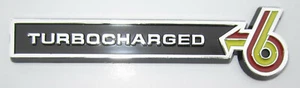 Grand National, Riviera Self Adhesive Sticker Emblem Badge. 4" Turbo 6 Thick - Foto 1 di 4