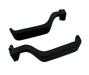 LH & RH Black Plastic Interior Door Handles For 1980-1996 Ford Truck & Bronco - Picture 1 of 6