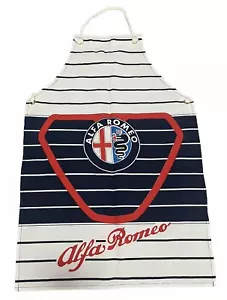 Vintage Alfa Romeo Race Car Corporation Firmenemblem Logo gestreift Grillschürze - Bild 1 von 6